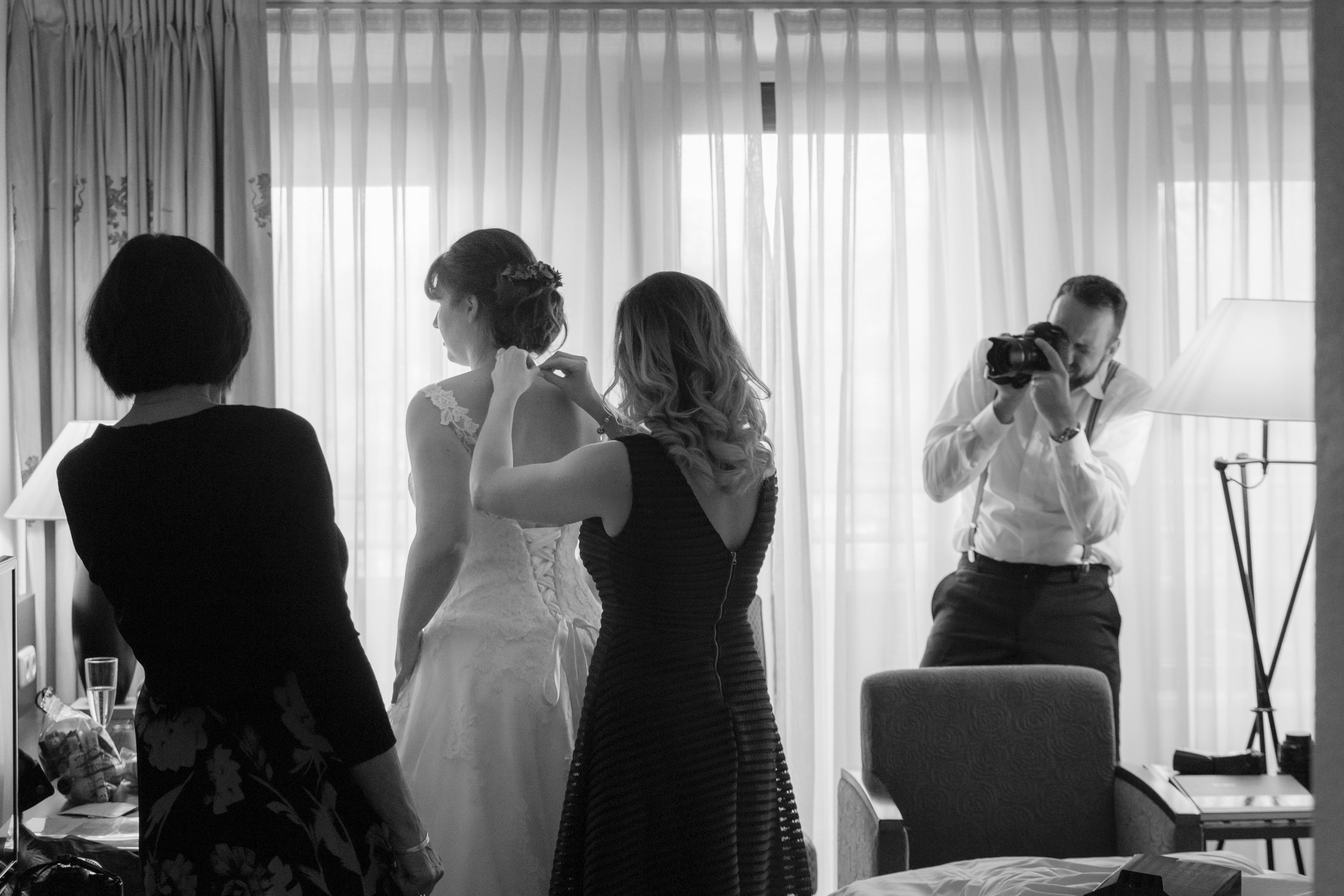 Hochzeitsfotografie behind the scenes